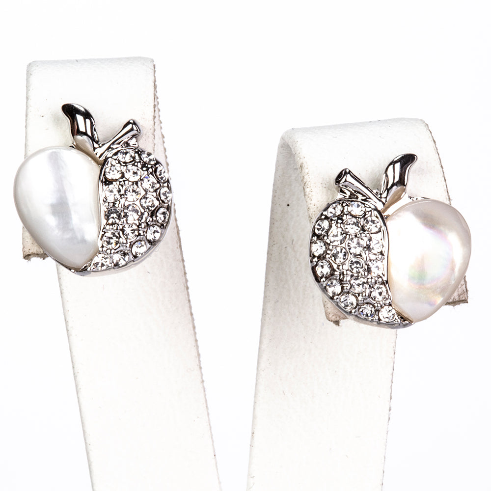 Conjunto de Aleación Bañado en Oro con Cristal Emporia® Azul ( Pendientes +Colgante )