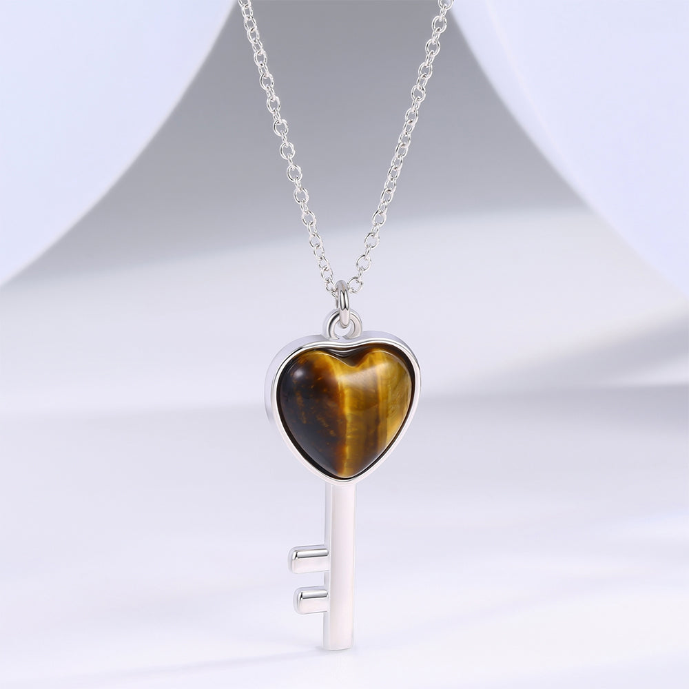 Collar de Aleación Bañado en Oro con Cristal Emporia® Marrón