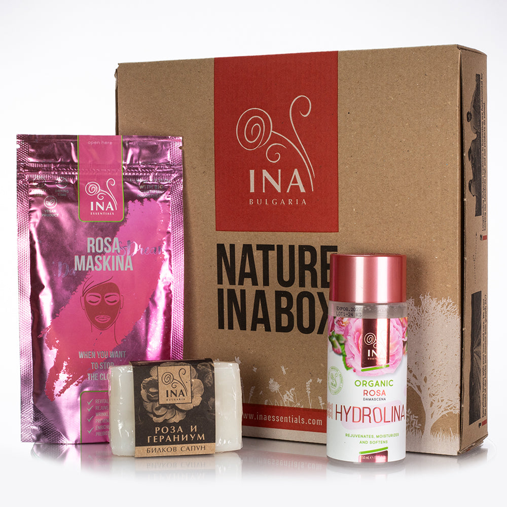 Caja de cuidado Rose Skin, para pieles maduras y secas