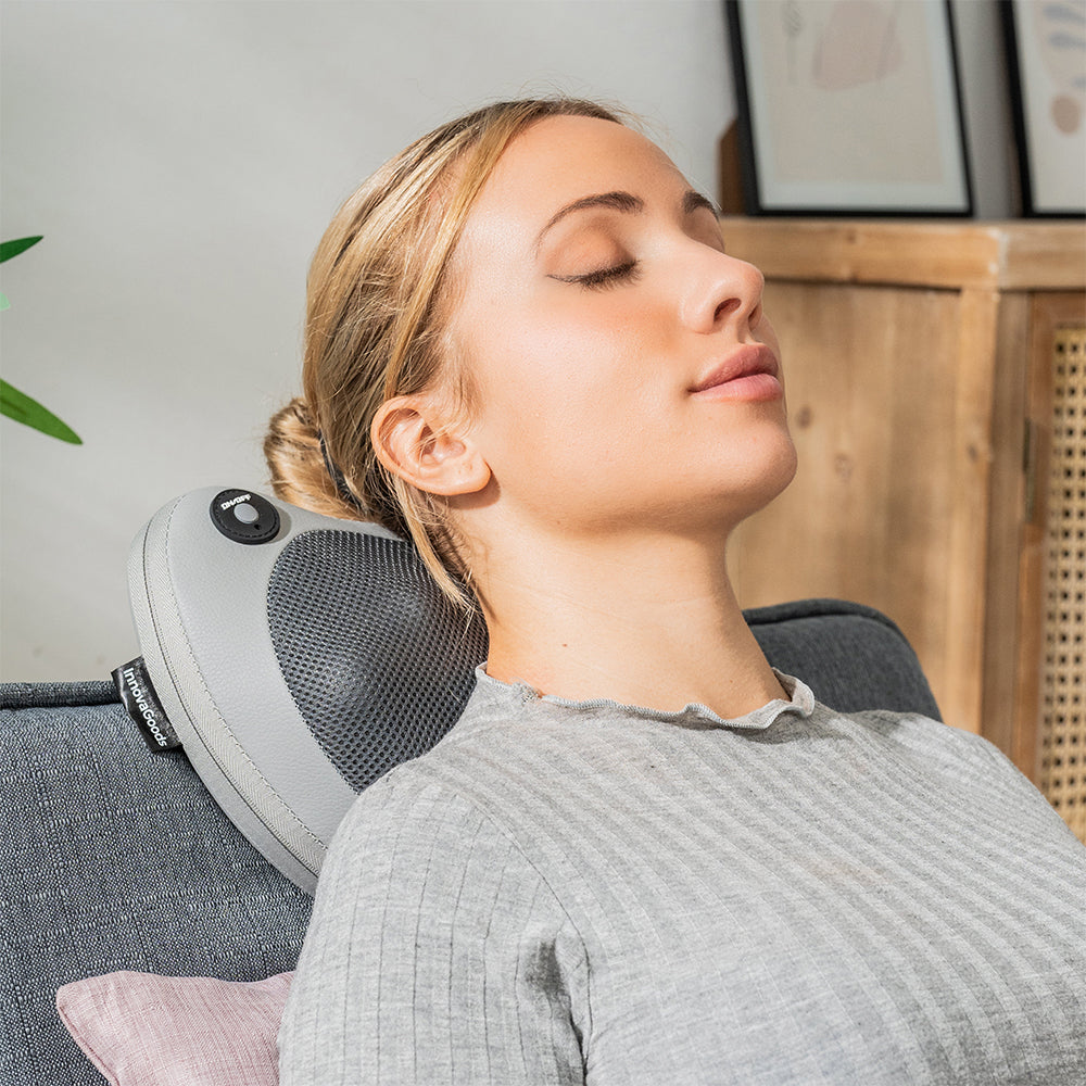 Masajeador corporal shiatsu, compacto y recargable