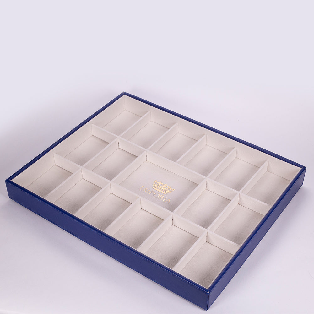 Juego de 4 joyeros de "terciopelo" Emporia