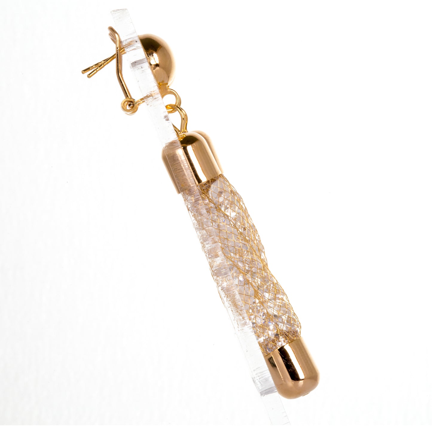 Conjunto de Aleación Bañado en Oro con Cristal Emporia® Multicolor