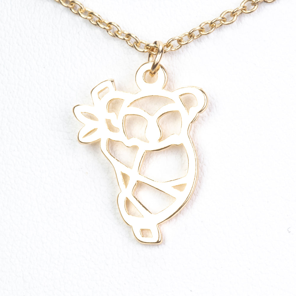 Conjunto de Aleación Bañado en Oro ( Collar +Pulsera )