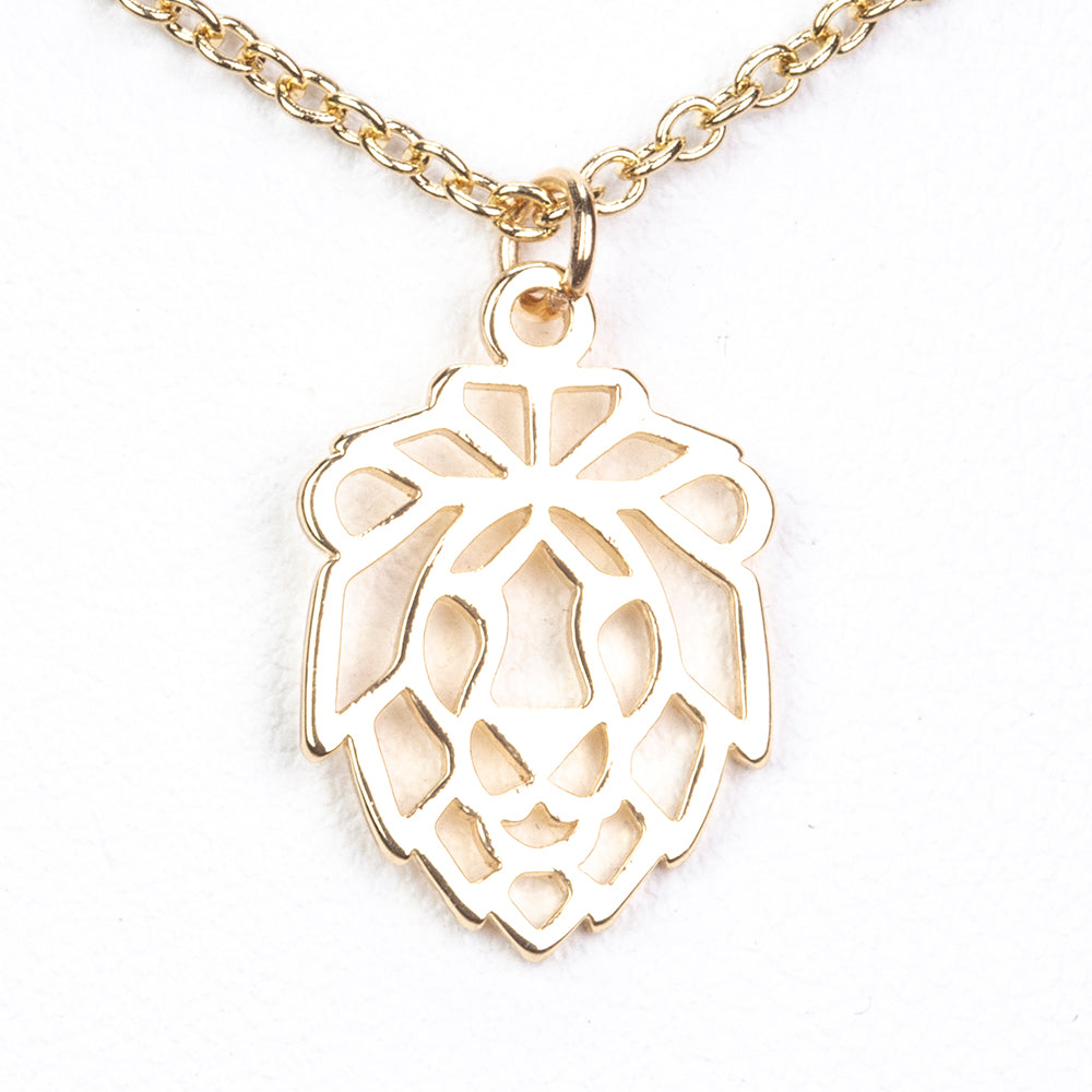 Conjunto de Aleación Bañado en Oro ( Collar +Pulsera )