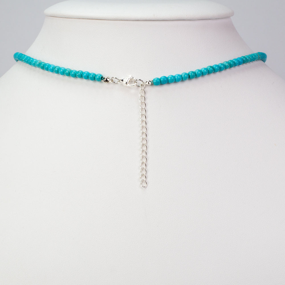 Collar de Plata con Turquesa