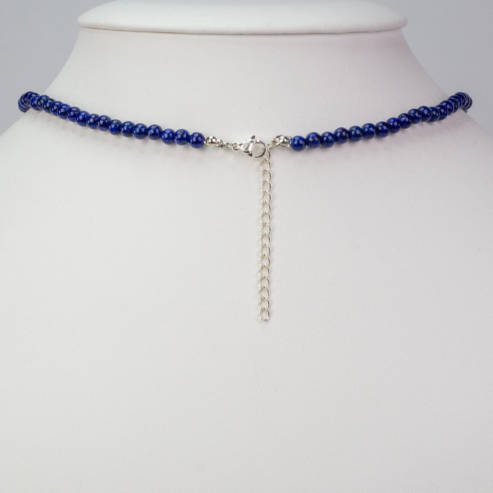 Collar de Plata con Lapislázuli