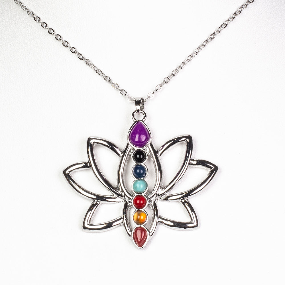 Conjunto de Aleación Bañado en Oro con Ágata Roja y Amatista ( Collar +Anillo +Colgante )