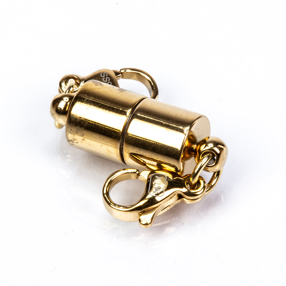 Cerradura magnética de plata chapada en oro amarillo