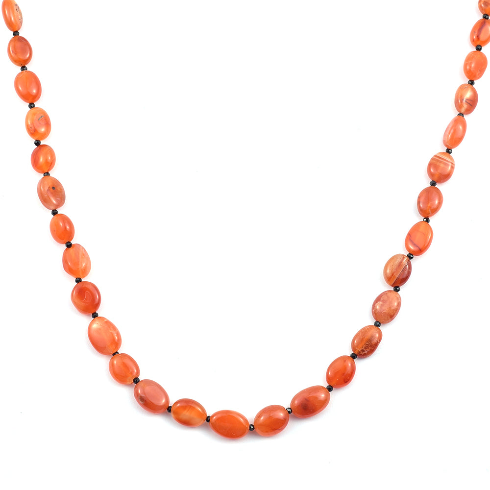 Collar Pepita con Cornalina y Espinela Negra 4