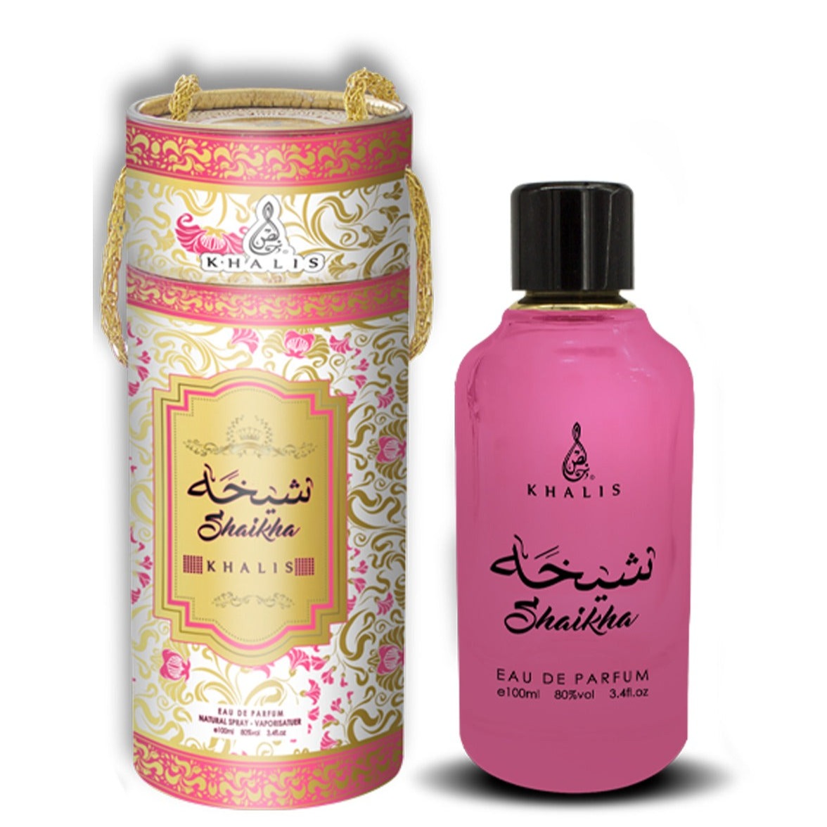 100 ml Eau de Perfume Shaika con Fragancia cítrica intensa, Unisex