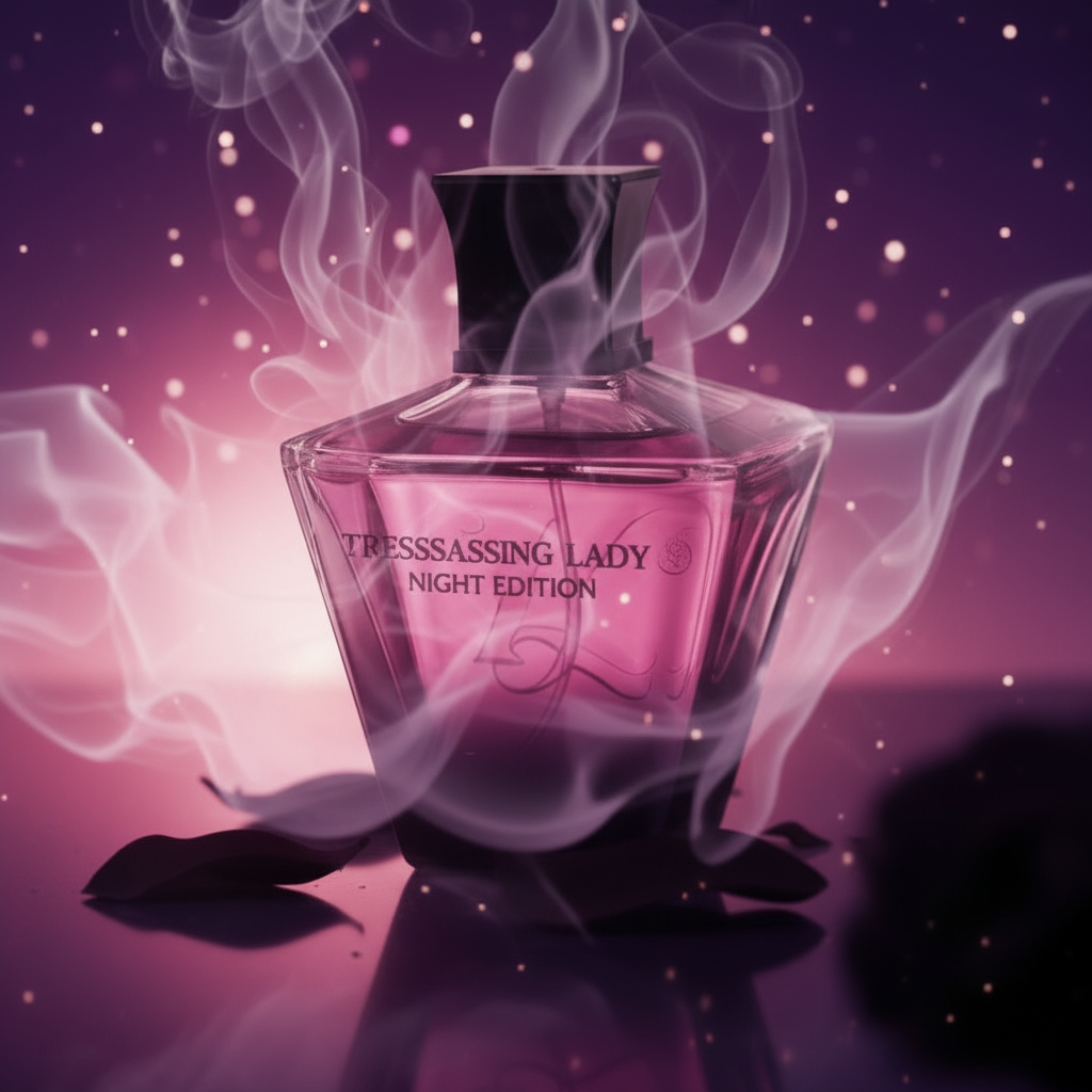 100 ml Eau de Parfum "Trespassing Lady Night Edition" Fragancia floral-picante para mujer