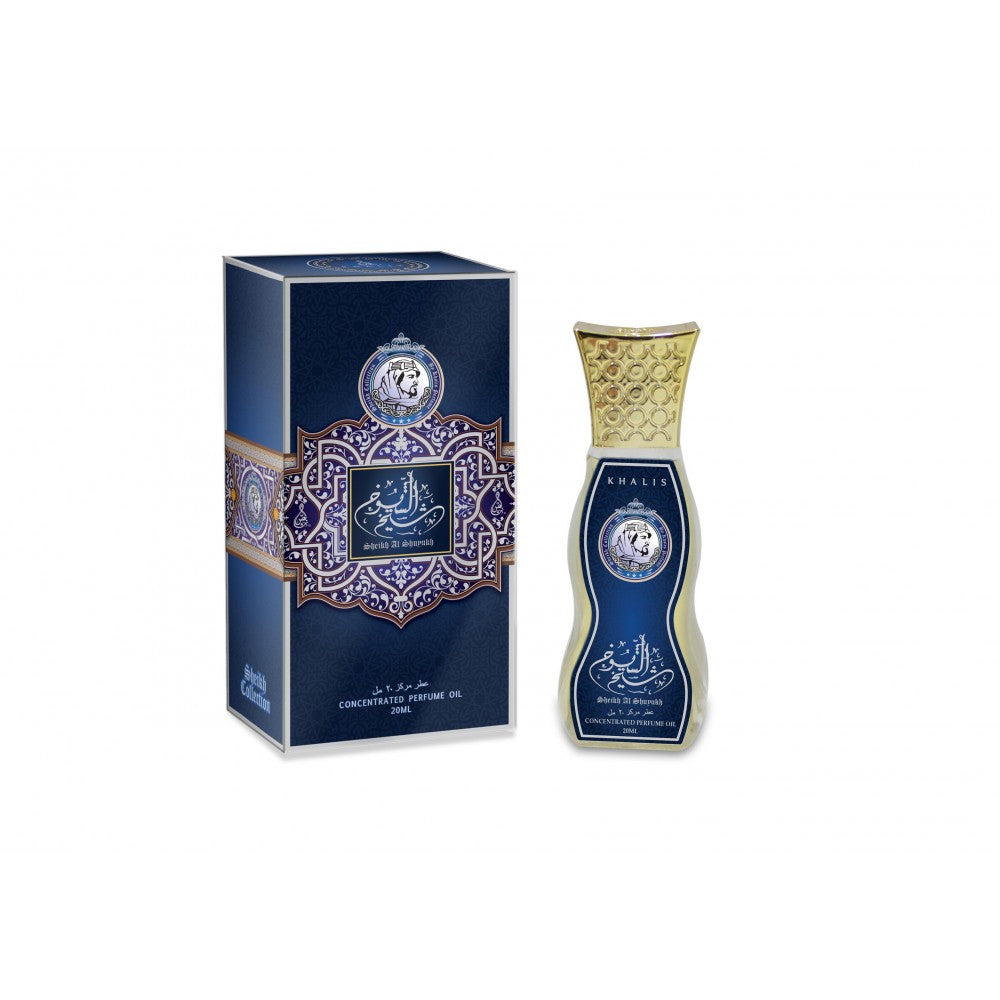 " Sheikh Al Shuyukh" perfume en aceite de 20 ml, fragancia floral afrutada para hombre