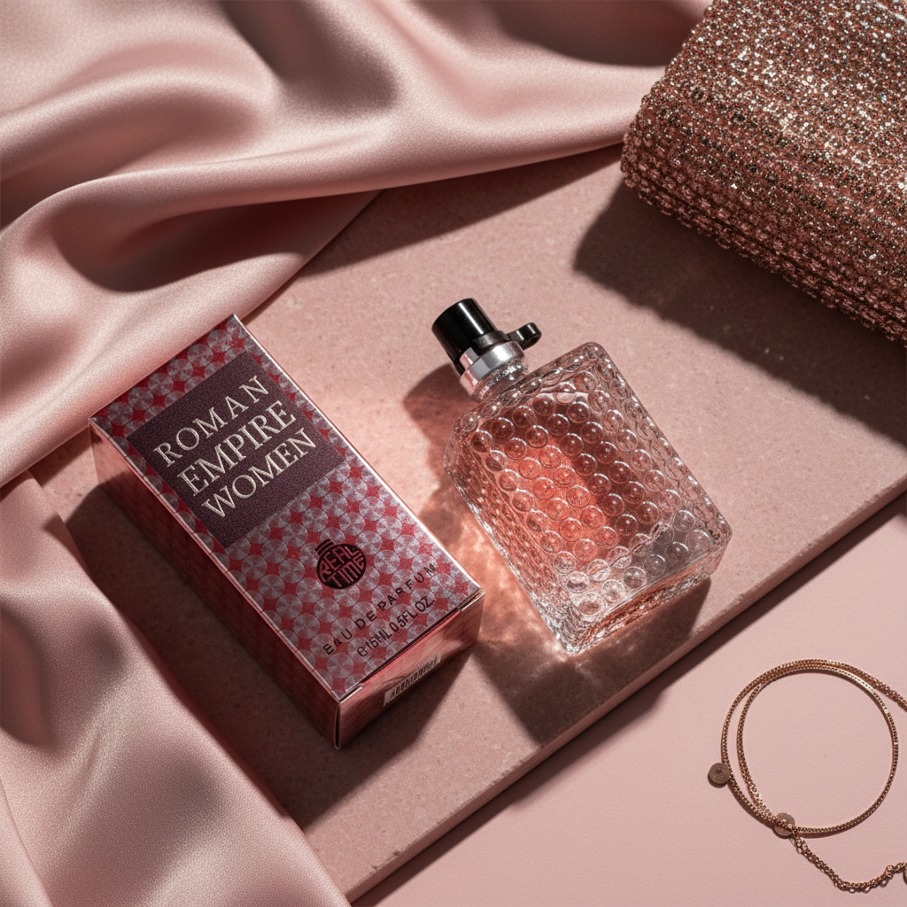 15 ml EDP "ROMAN EMPIRE WOMAN" fragancia ámbar floral