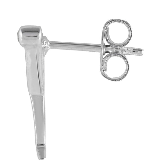 Pendientes de Plata con Diópsido de Cromo y Topacio Blanco