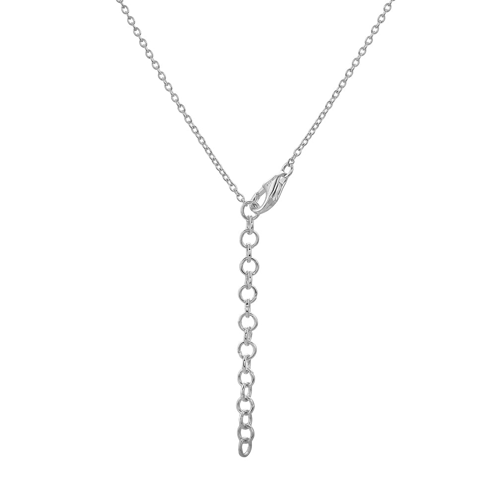 Collar de Plata con Tanzanita AAA y Topacio Blanco