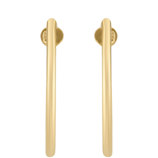 Pendientes de Plata Bañada en Oro