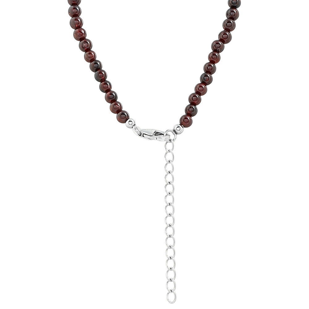 Collar de Plata con Granate