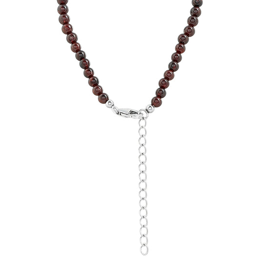 Collar de Plata con Granate