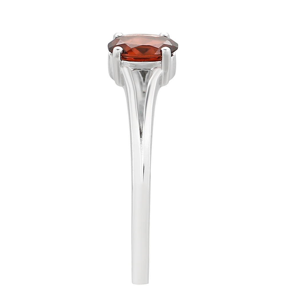 Anillo de Plata con Granate