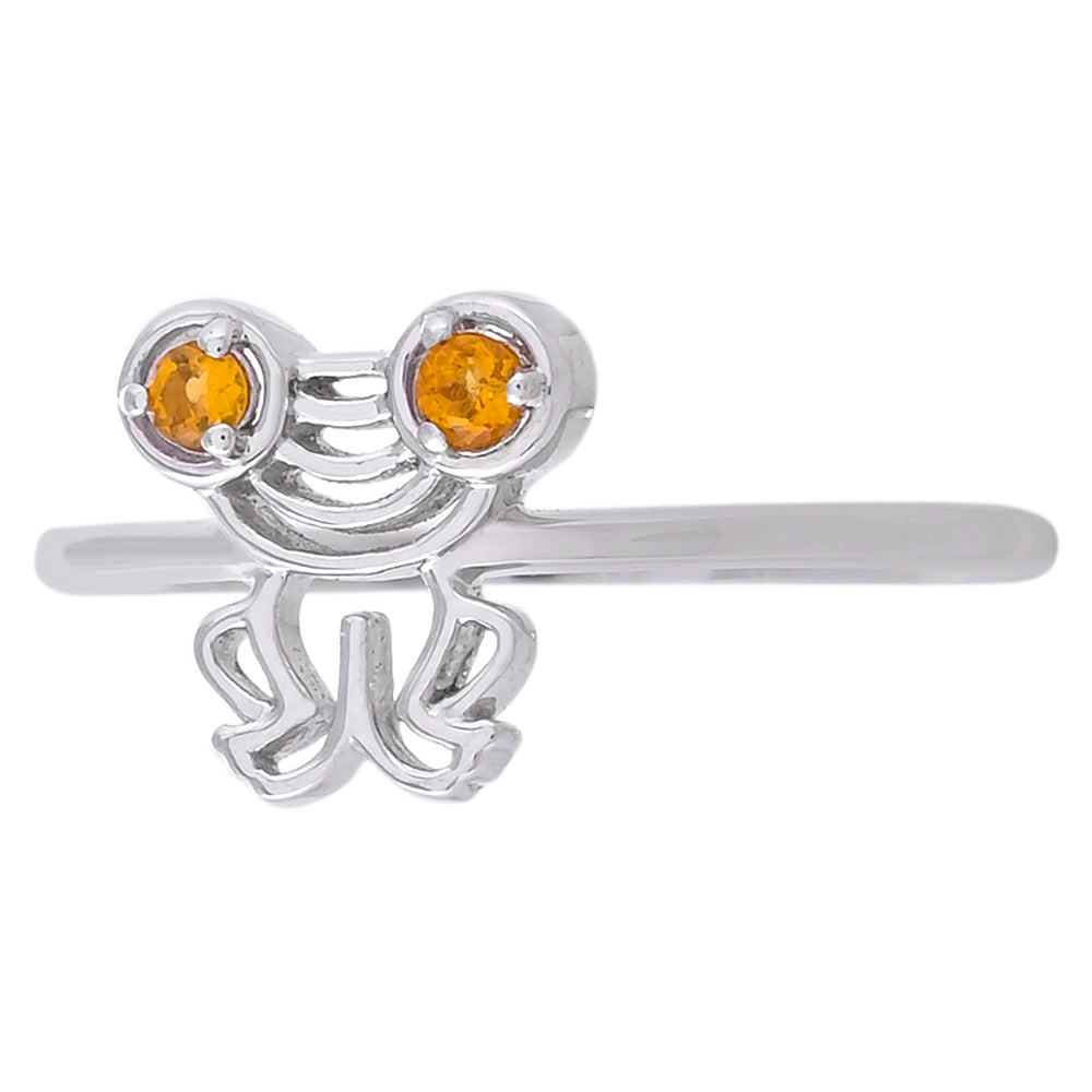 Anillo de Plata con Citrino