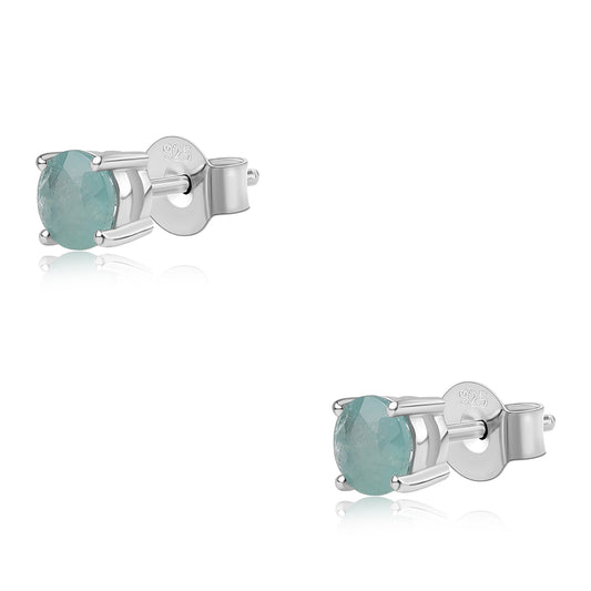 Pendientes de Plata con Grandidierita