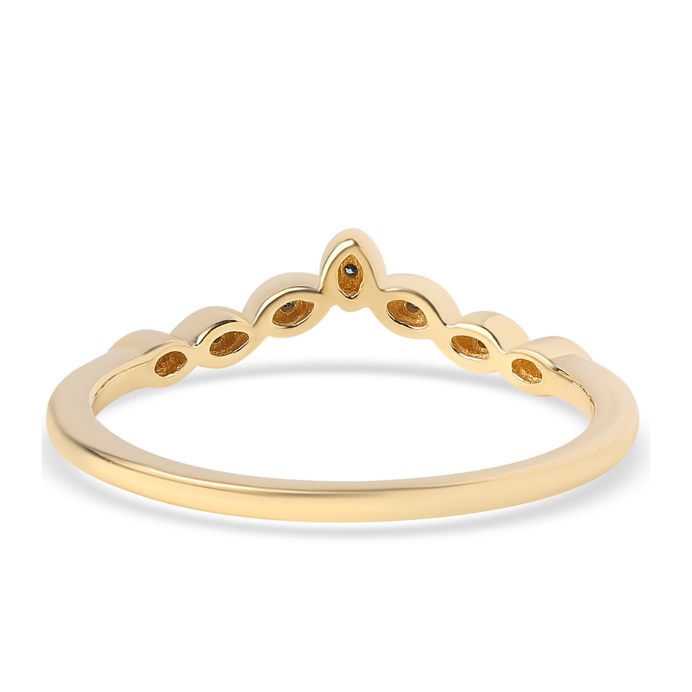 Conjunto de Plata Bañada en Oro con Rubí de Mozambique y Diamante Azul ( Anillo )