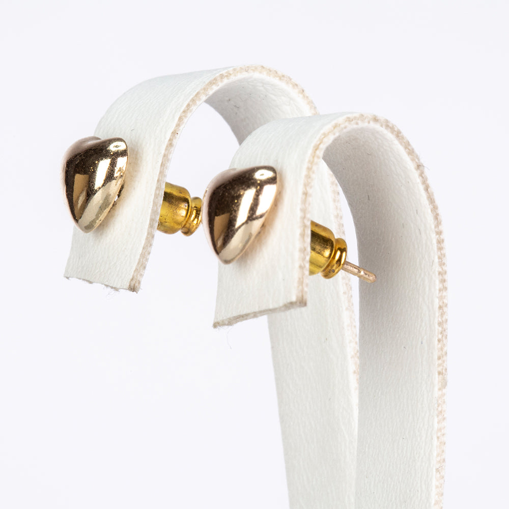 Conjunto de Aleación Bañado en Oro con Perla de cristal y Cristal Emporia® Blanco ( Pendientes )