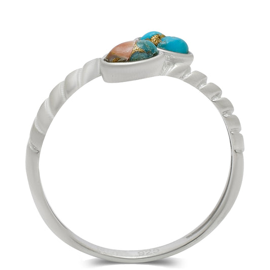 Anillo de Plata con Turquesa Ostra