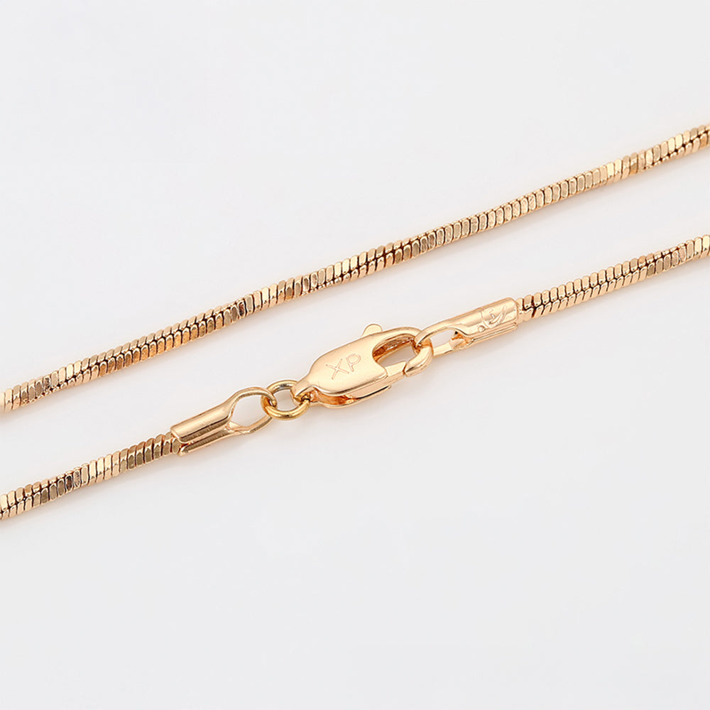Cadena de Aleación Bañado en Oro ( Collar )