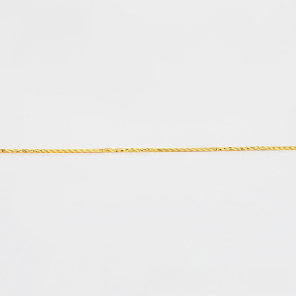 Cadena de Aleación Bañado en Oro ( Collar )