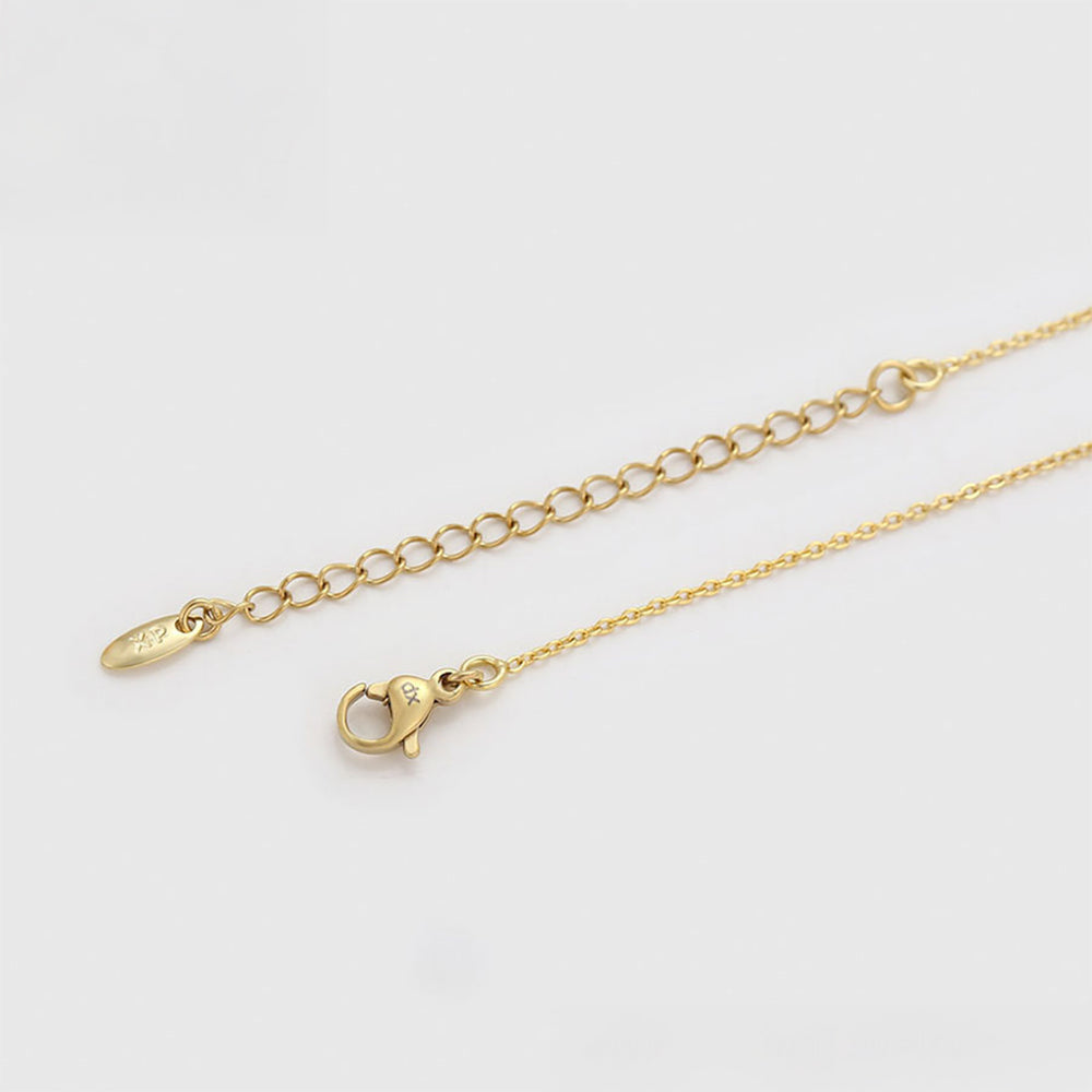 Collar de Aleación Bañado en Oro con Cristal Emporia® Rojo y Cristal Emporia® Verde