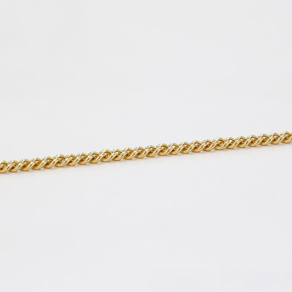 Pulsera de Aleación Bañado en Oro
