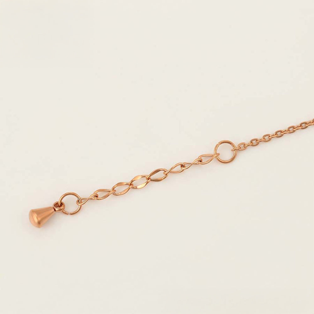 Conjunto de Aleación Bañado en Oro ( Collar +Pulsera )