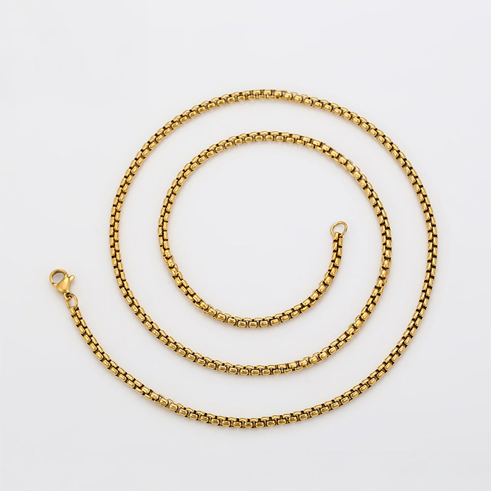 Collar de Aleación Bañado en Oro