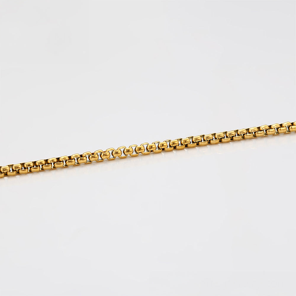 Collar de Aleación Bañado en Oro