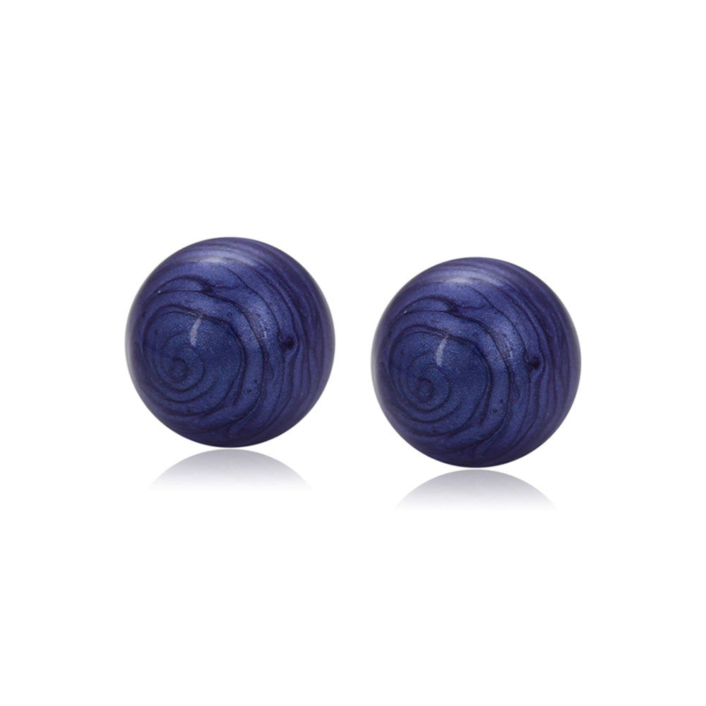 Talismán de Aleación Bañado en Oro con Cristal Emporia® Azul