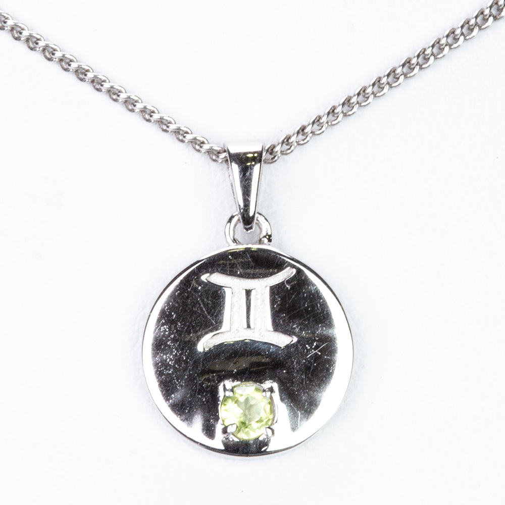 Colgante de Plata con Peridoto de Changbai 1
