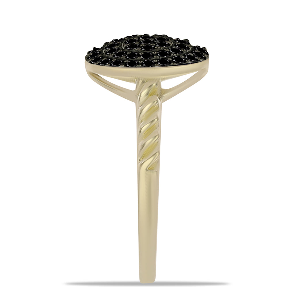 Anillo de Plata Bañada en Oro