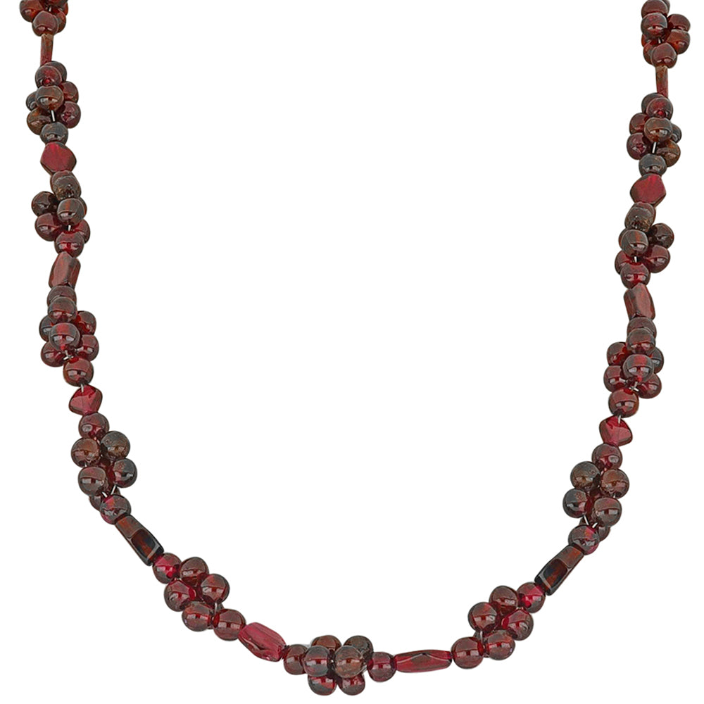 Collar de Plata con Granate Barton