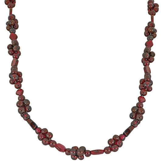 Collar de Plata con Granate Barton