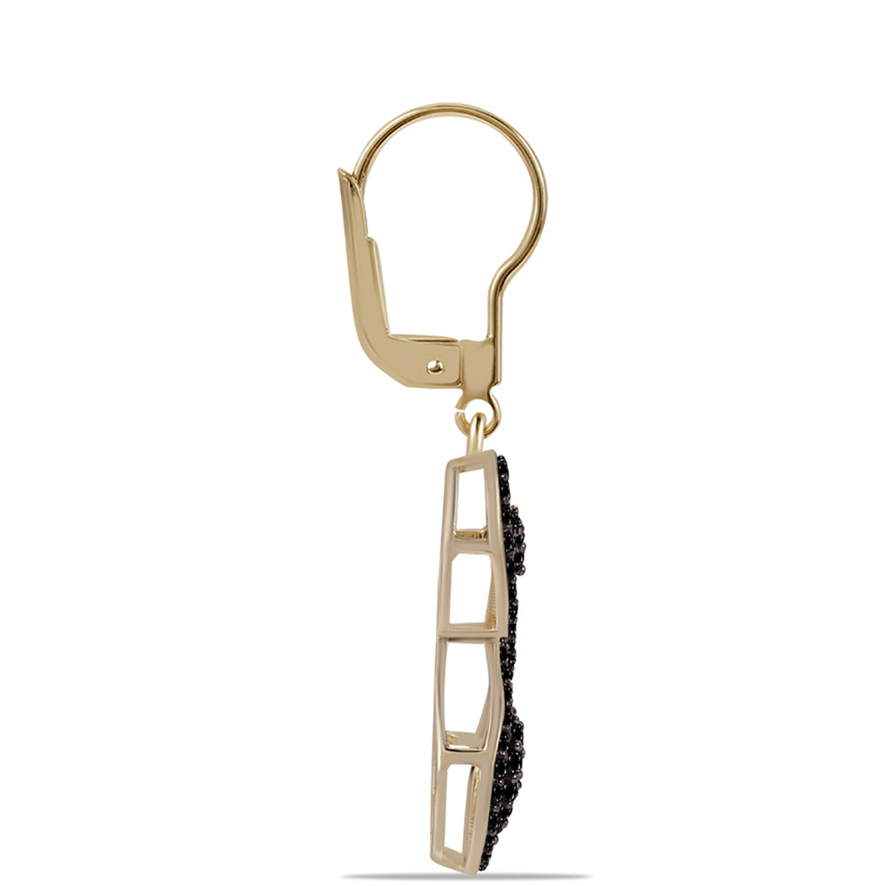 Pendientes de Plata Bañada en Oro