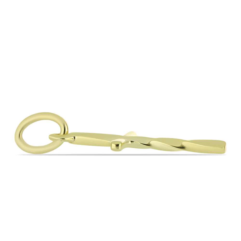 Cruz Colgante de Oro 9K