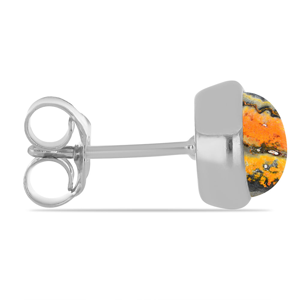 Pendientes de Plata con Jasper de Bumble Bee