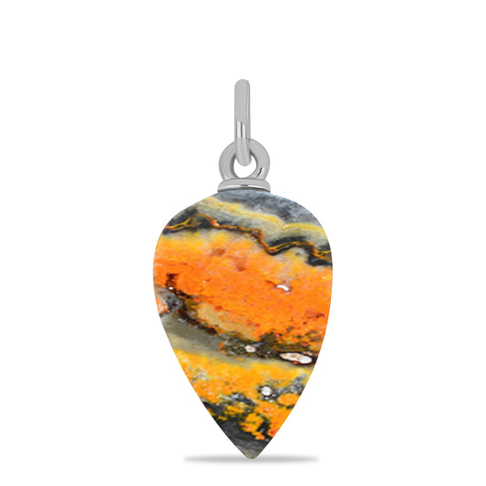 Colgante de Plata con Jasper de Bumble Bee