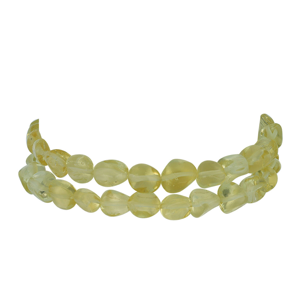 Conjunto Pepita con Topacio Limón ( Pulsera )