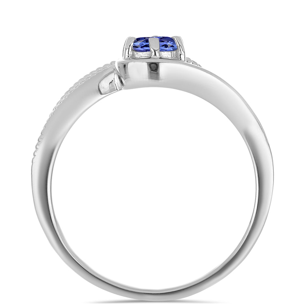 Anillo de Plata con Tanzanita