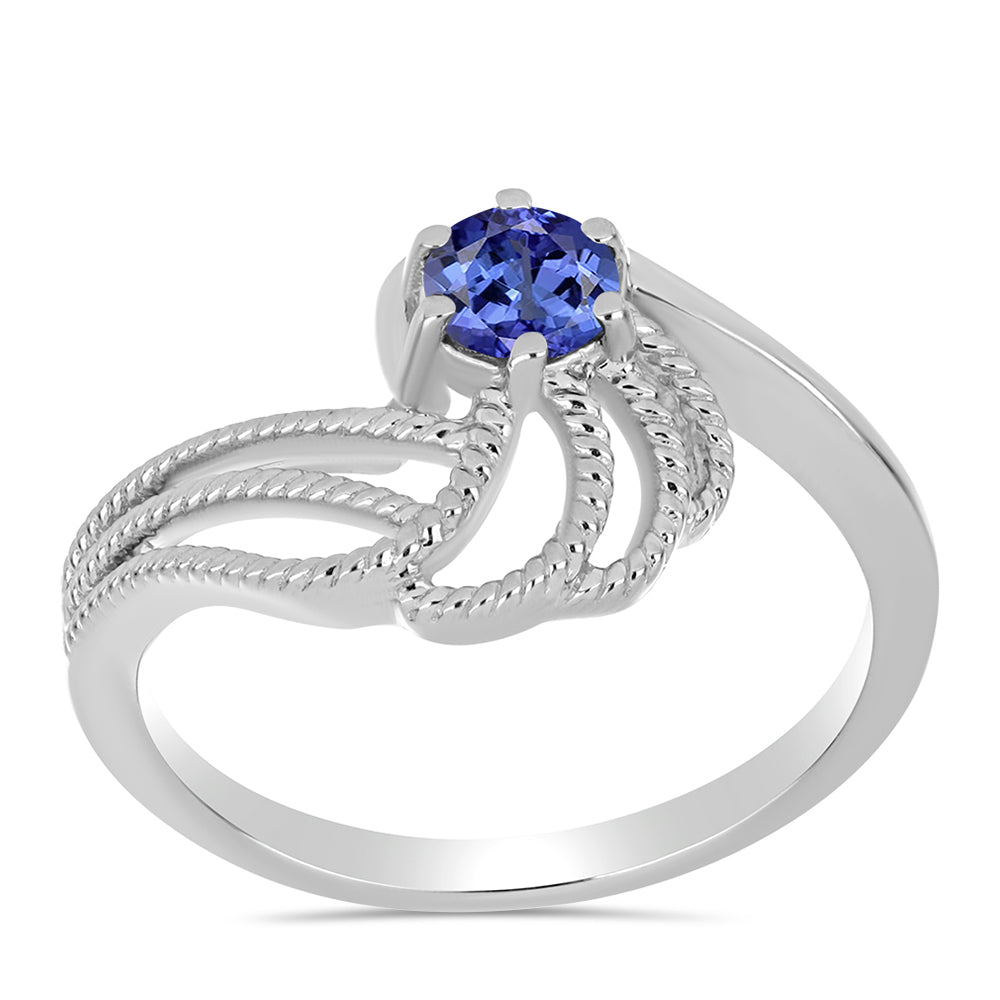 Anillo de Plata con Tanzanita
