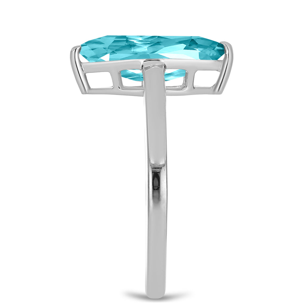Anillo de Plata con Cuarzo Paraiba