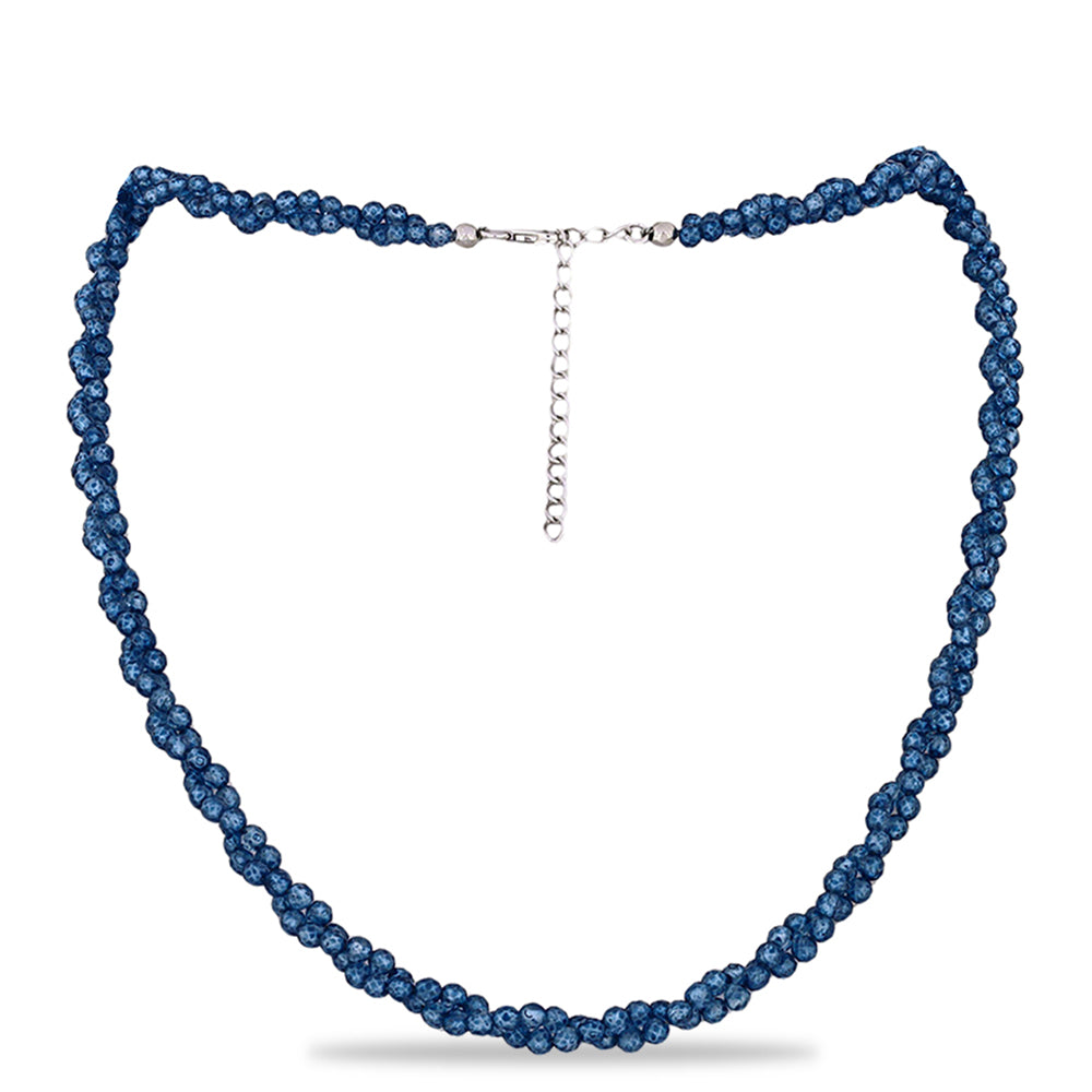 Collar Pepita con Topacio Azul Londres