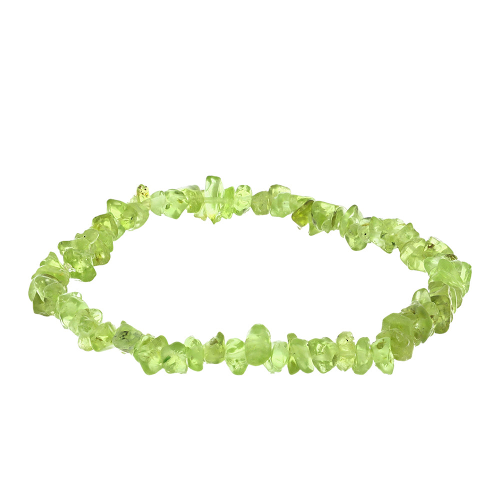 Conjunto Pepita con Peridoto de Changbai ( Collar +Pulsera )